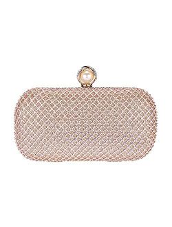 Mulian LilY Glitter Clutch Purse For Women Sparkly evening bags Prom Party Handbag