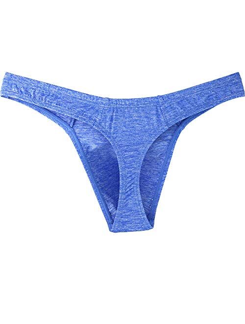 iKingsky Men's Thong Underwear Soft Stretch T-back Mens Underwear