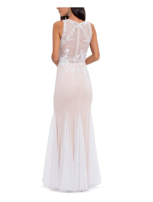 Betsy & Adam Embroidered Gown