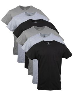 Men's Pocket T-Shirts, 6-Pack