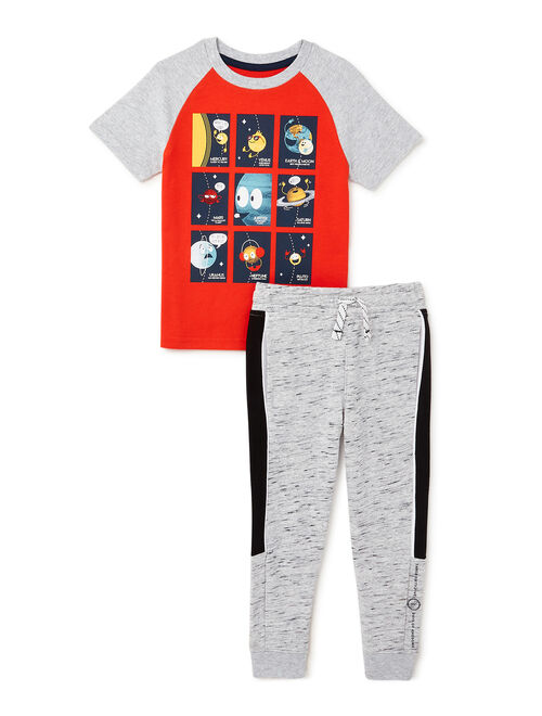 365 Kids from Garanimals Boys Peace Kid-Pack Gift Box, 8-Piece Outfit Set, Sizes 4-10
