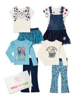 Girls Mix & Match Kid-Pack Gift Box, 8-Piece, Sizes 4-10