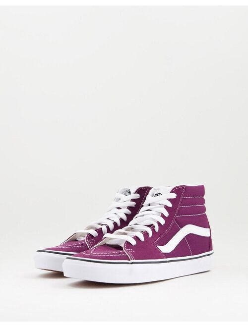 Vans SK8-Hi sneakers in purple
