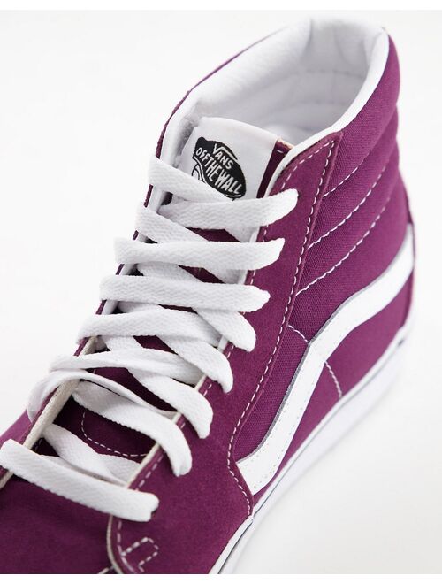 Vans SK8-Hi sneakers in purple