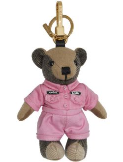 Pink & Brown Two-Piece Thomas Bear Keychain