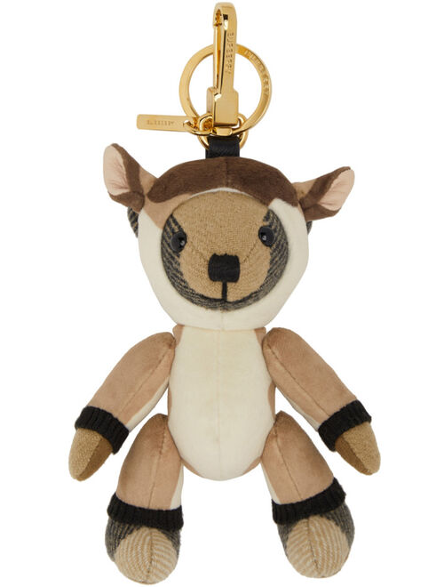 Burberry Brown Deer Costume Thomas Bear Keychain