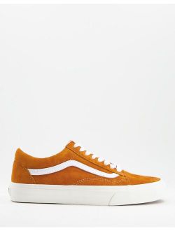 Old Skool Suede sneakers in orange