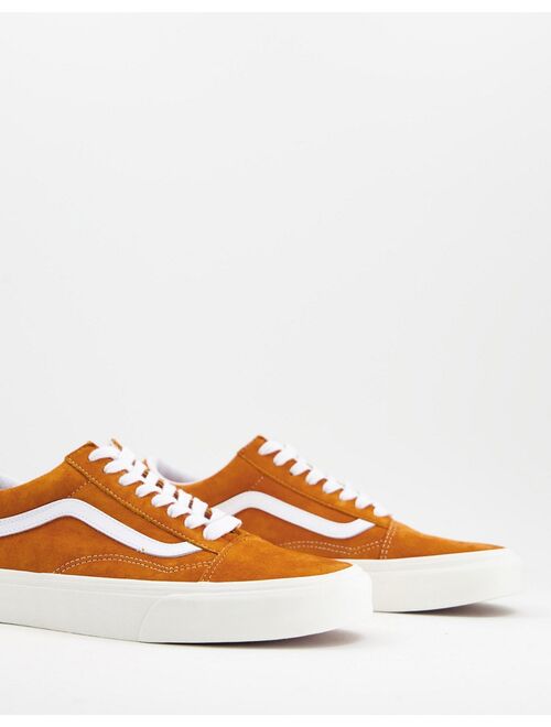 Vans Old Skool Suede sneakers in orange