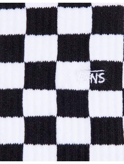 Vans Checkerboard II socks in black