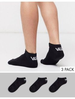 Classic Low 3-pack socks in black