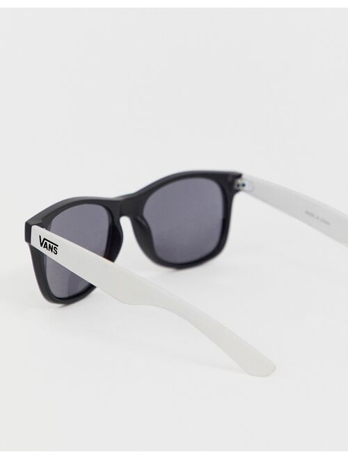 Vans Spicoli 4 sunglasses in black/white