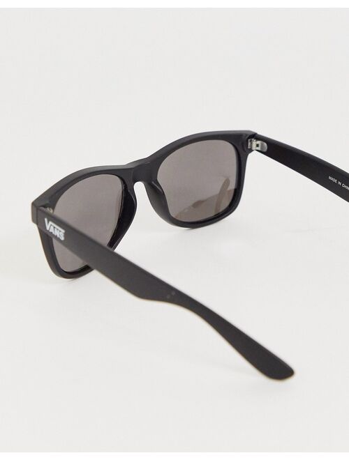 Vans Spicoli 4 sunglasses in matte black/silver