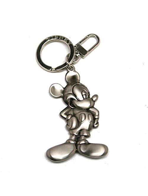 Disney Classic Mickey 2D Pewter Keyring,Multi-colored,1"