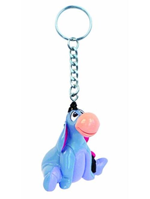 Disney Eeyore PVC Figural Key Ring,Blue