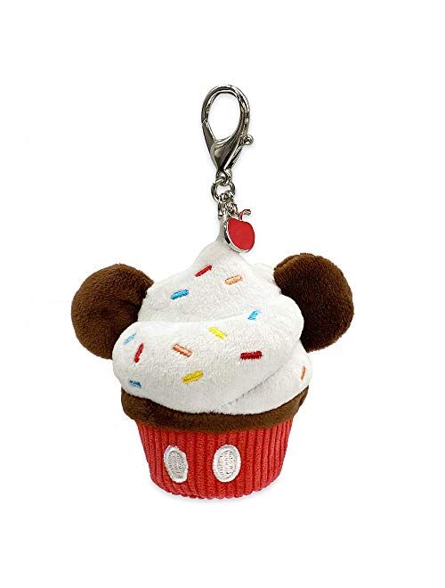 Disney Mickey Mouse Plush Cupcake Flair Bag Charm