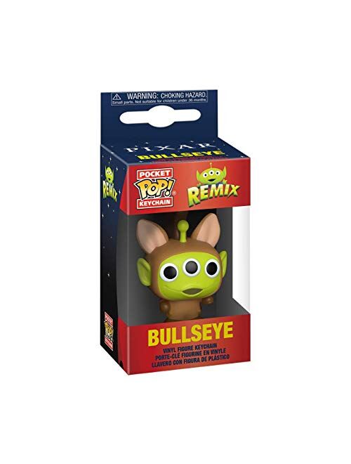 Funko Pocket Pop! Keychain Disney: Pixar Alien Remix - Bullseye, Multicolor (49092)