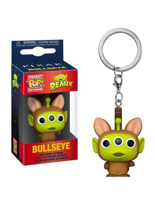Funko Pocket Pop! Keychain Disney: Pixar Alien Remix - Bullseye, Multicolor (49092)