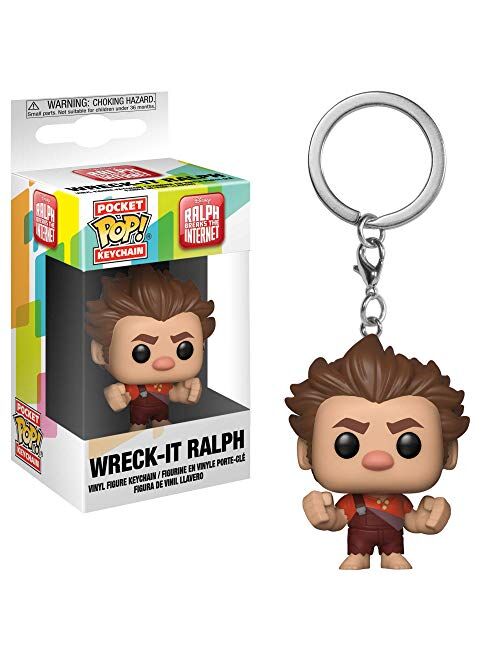 Funko Pop Keychain: Wreck-It Ralph 2 Toy, Multicolor