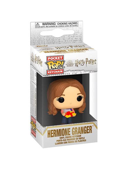Funko Pop! Keychain: Harry Potter Holiday - Hermione Garnger, Multicolor (51206)