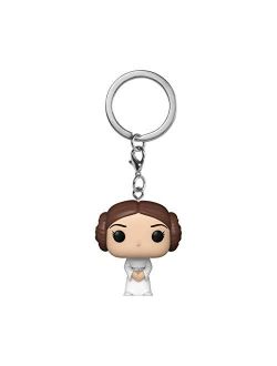POP Pop! Keychain: Star Wars - Princess Leia, Multicolor, Standard