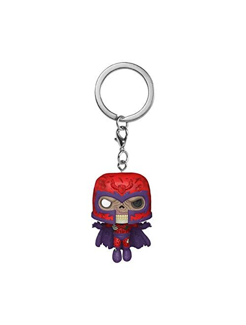 Funko Pop! Keychain: Marvel Zombies - Magneto,Multicolor,2 inches