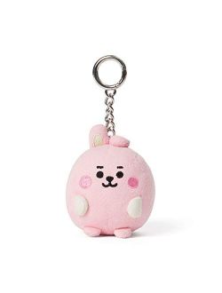 Baby Series Character Soft Plush Snap Keychain Key Ring Bag Charm, 7 cm
