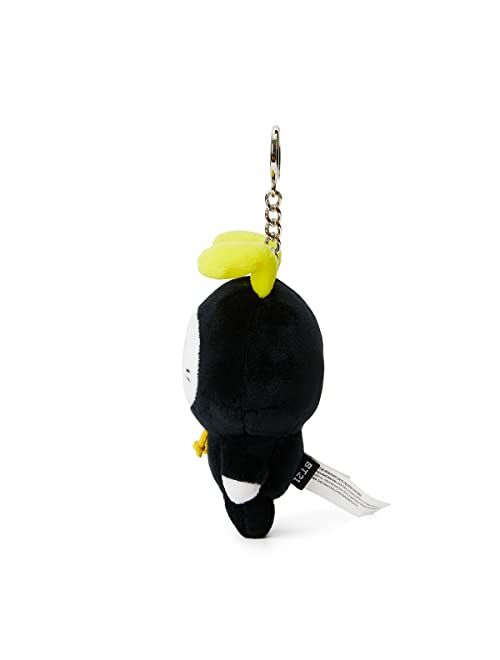 BT21 Universtar Character Cute Mini Figure Keychain Key Ring Bag Charm with Clip