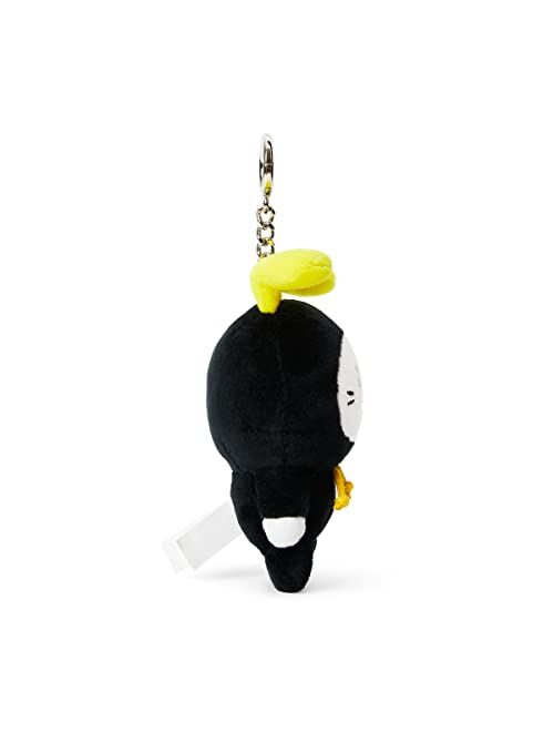 BT21 Universtar Character Cute Mini Figure Keychain Key Ring Bag Charm with Clip