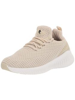 Ladies Walking Fashion Shoes -Slip On Sneakers Sports Jogging Tennis Shoes Comfortable Breathable Casual Knitted Mesh Shoes for Gym Work Nurse Sneakers