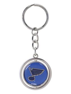 Multi St. Louis Blues Spinner Key Ring