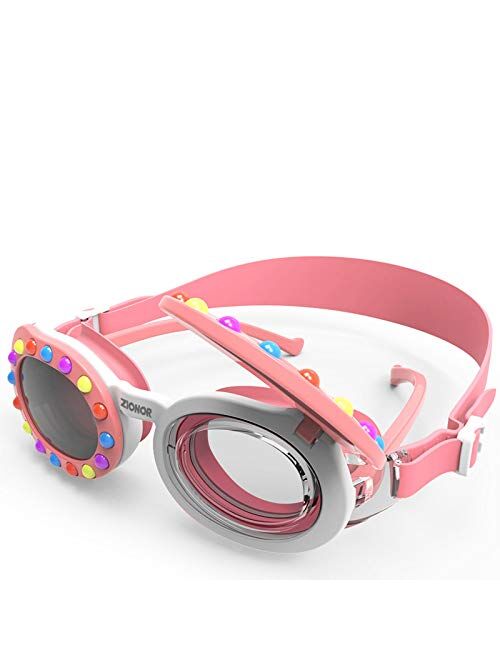ZIONOR K5 Kids Swim Goggles & Polarized Sunglasses for Age 3 to 12