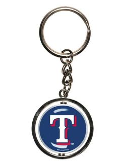 Multi Texas Rangers Spinner Key Ring