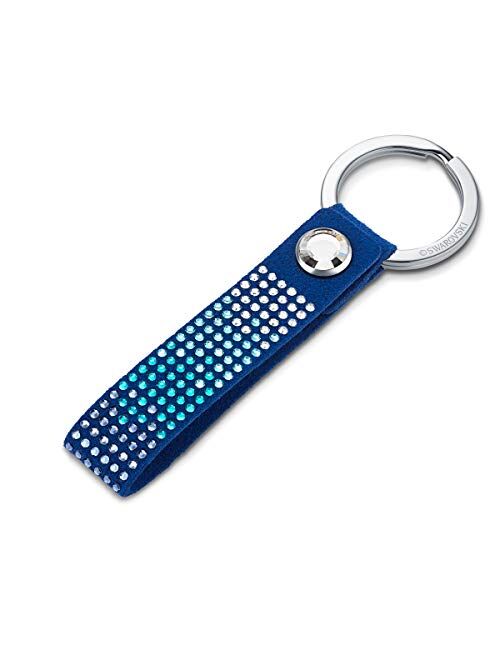SWAROVSKI Annual Edition 125th Anniversary Crystal Key Ring, Blue, Stainless steel