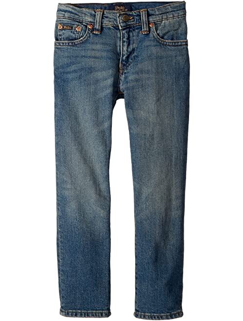 Polo Ralph Lauren Hampton Straight Stretch Jeans (Little Kids)