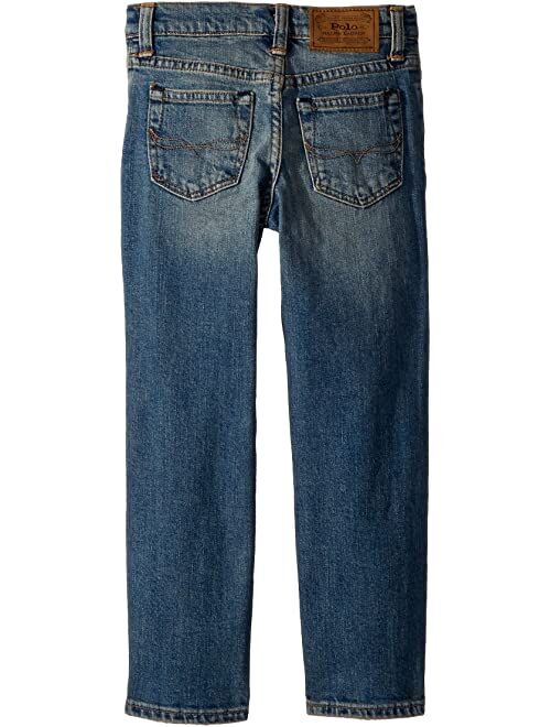 Polo Ralph Lauren Hampton Straight Stretch Jeans (Little Kids)