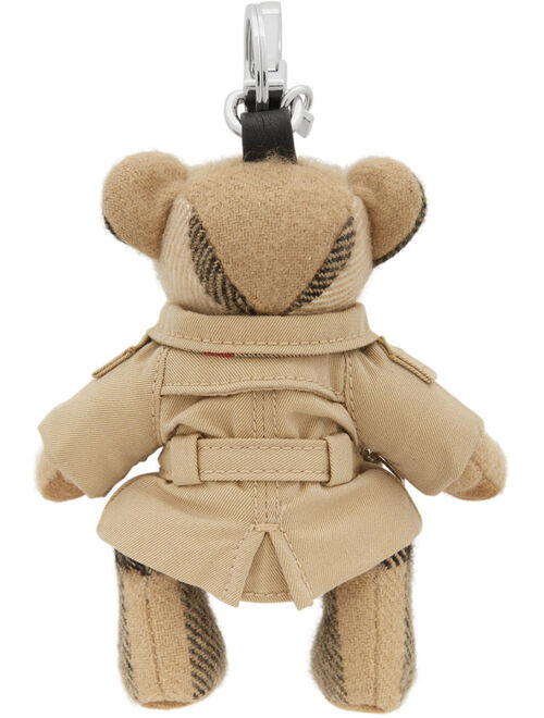 Burberry Beige Vintage Check Thomas Trench Keychain