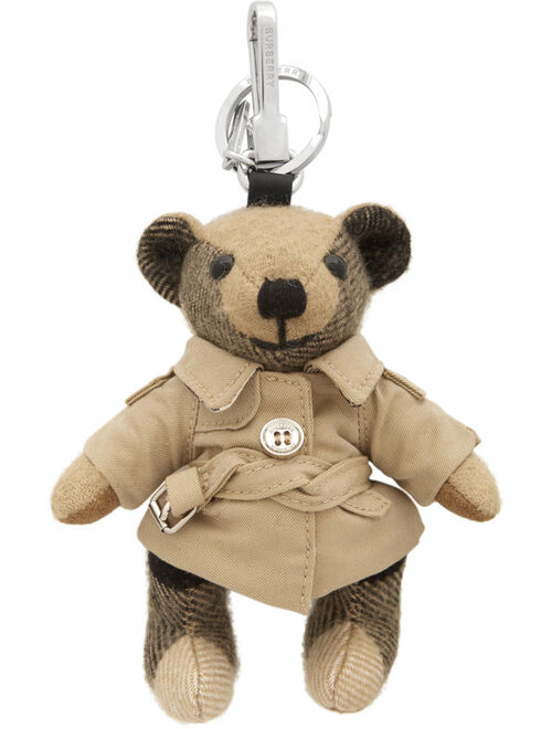 Burberry Beige Vintage Check Thomas Trench Keychain