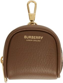 Brown Cube Bag Charm Keychain