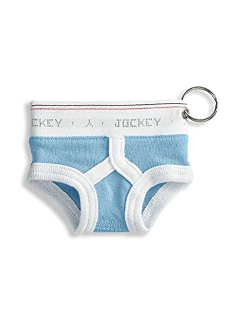 Jockey Women's Accessories Mini Brief Key Chain, Navy Blue, all