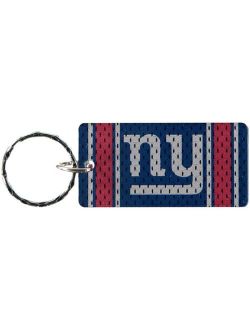Multi New York Giants Jersey Printed Acrylic Team Color Logo Keychain