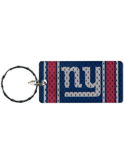 Stockdale Multi New York Giants Jersey Printed Acrylic Team Color Logo Keychain