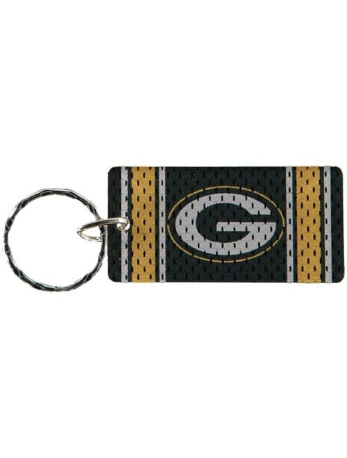 Stockdale Multi Green Bay Packers Jersey Printed Acrylic Team Color Logo Keychain