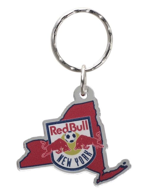 Stockdale Multi New York Red Bulls Acrylic Keychain State Logo