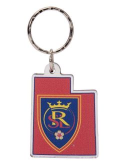 Multi Real Salt Lake Acrylic Keychain State Logo