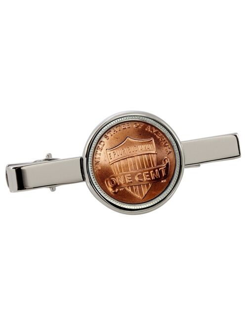 American Coin Treasures Lincoln Union Shield Penny Coin Tie Clip
