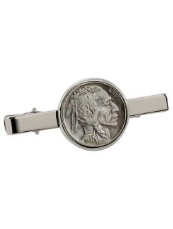 Buffalo Nickel Coin Tie Clip