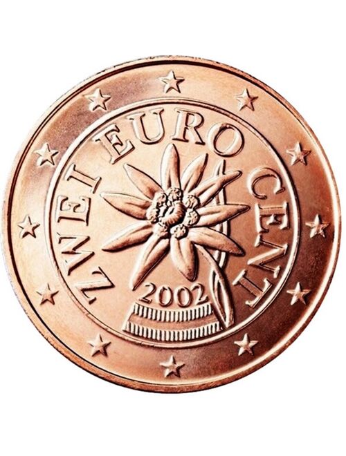 American Coin Treasures Austrian 2 Euro Bar Coin Tie Clip