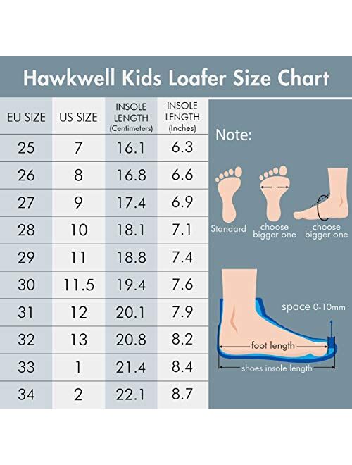 Hawkwell Kids Casual Penny Loafer Moccasin Dress Driver Shoes Toddler/Little Kid