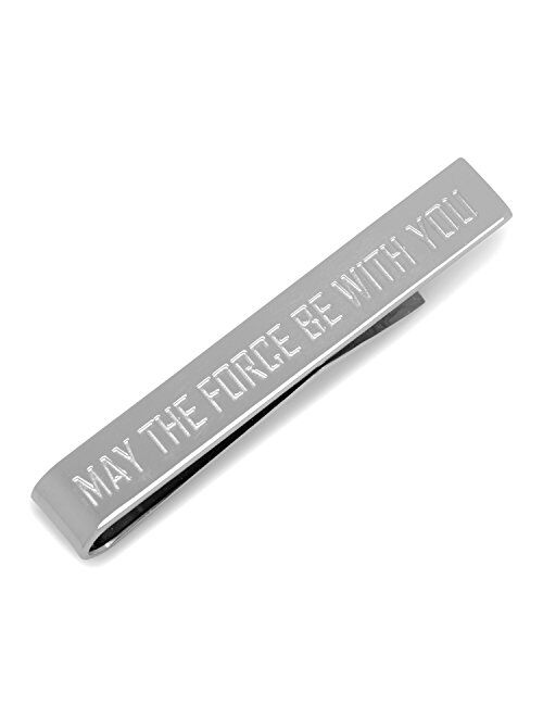 Cufflinks, Inc. May The Force Be With You Jedi Message Tie Bar