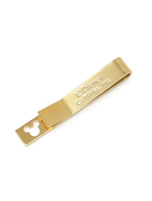 Cufflinks, Inc. Mickey Mouse Cut Out Gold Tie Bar